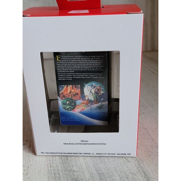 Hallmark Nightmare Before Christmas VHS ornament Xmas - Picture 5 of 6